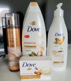 Vanilla Scent Perfume, Vanilla Shower Routine, Exfoliating Skincare, Bath & Body Works, Dove Body Wash, Scent Perfume, Gentle Skin Cleanser, Skin Cleanser