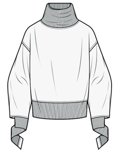 the front and back view of a cropped sweater