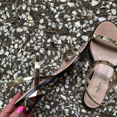 Valentino Rock Stud Sandals Worn A Few Times, So Much Life Left Size 6.5 Valentino Rock Studs, Studded Sandals, Valentino Shoes, Women's Shoes Sandals, Shoes Sandals, Size 6, Women Shoes, Sandals, Women Shopping