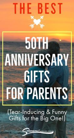 the best 50th anniversary gifts for parents that are sure to be loved by their children