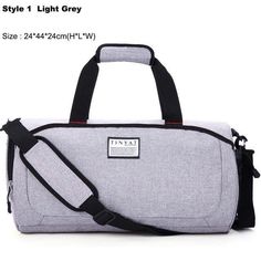 Type of sports:  Fitness  
  Material:  Polyester  
  Capacity:  20-35L  
  Material:  Waterproof polyester  
  Size:  21cmx46cmx21cm(HxLxW) Large Capacity Practical Gym Bag For Sports, Casual Nylon Gym Bag For Workout, Practical Sports Bag With Breathable Design, Practical Sports Bag With Breathable Features, Casual Sports Travel Bag With Large Capacity, Large Capacity Gym Bag In Athleisure Style, Sporty Gym Bag With Large Capacity For Workout, Large Capacity Athleisure Gym Bag, Sporty Large Capacity Gym Bag For Workout