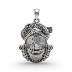 ✨ Handcrafted 925 Silver Jagannath Pendant - A Sacred Piece of Hindu Heritage ✨ Our 925 Silver Jagannath Pendant is a meticulously handcrafted piece, designed to bring the divine presence of Lord Jagannath into your life. This sacred Hindu jewelry is not just an accessory but a symbol of spirituality and devotion. Why You'll Love It: Authentic Craftsmanship: Each pendant is expertly crafted by skilled artisans, ensuring high quality and attention to detail. Pure 925 Silver: Made from 925 sterlin God Jewelry, Hindu Jewelry, Stylish Jewelry Accessories, Krishna Hindu, Lord Jagannath, Gold Pendent, Hare Krishna, Contemporary Outfits, Stylish Jewelry