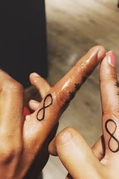 27 Matching Tattoos That Are Perfect For You And BFF Matching Tattoos For Best Friends On Finger, Couple Tattoos Infinity Symbols, Matching Tattoos For Boy/girl Best Friends, Male Sibling Tattoos, Matching Ankle Tattoos Friends, Bestie Tattoos Boy And Girl, Matching Tattoos For Best Friends Male And Female, Boy And Girl Best Friends Tattoos Ideas, Gf And Bf Matching Tattoos