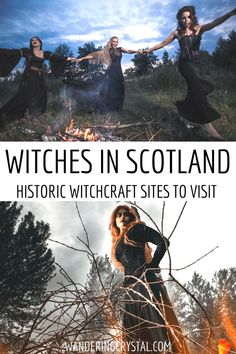 witches in scotland and the historical witch sites to visit