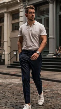 Men’s Fashion Classy Casual, Mens Outfits Work Casual, Simple Elegant Men Outfit, Men's Professional Style, Summer Mens Work Outfits, Sophisticated Male Outfits, Mens Outfits Date Night Casual, Engagement Party Outfit Guest Men, Sophisticated Style Men