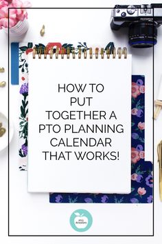 a calendar with the words how to put together a pot planning calendar that works