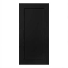 an image of a black door on a white background