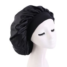 Large Band Satin Bonnet Type: Adult HeadwearStyle: CasualMaterial: SILKItem Type: Skullies & BeaniesGender: WOMENFeature: MultifunctionDepartment Name: Adult Silk Hair Bonnets, Long Hair Care, Head Wraps For Women, Silk Bonnet, Bonnet Cap, Satin Bonnet, Hair Bonnet, Shower Caps, Turban Headwrap