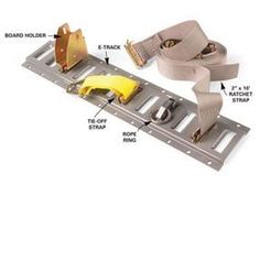 an assembly diagram showing the parts for a machine that is attached to a conveyor belt