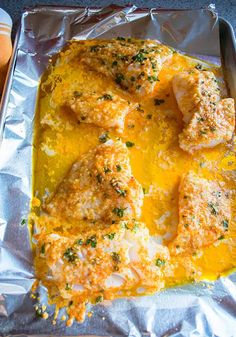 The Best Cod features Parmesan, garlic butter and lemon! This is my most popular recipe! It's gluten free, low carb, keto friendly and loved by people all over the world! #codrecipes #bestcodrecipe Alaskan Cod Recipe, Best Cod Recipes, Cod Fish Recipes Baked, Cod Dishes, Low Calorie Recipes Dinner, Baked Cod Recipes, Cod Recipe