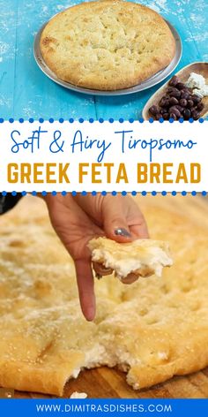 soft and fluffy tortilla with greek feta bread is an easy dinner recipe