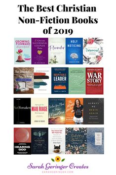 the best christian non - fiction books of 2019, including novels by authors and authors