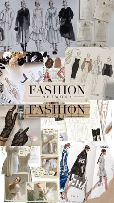 fashion and work fashion collage