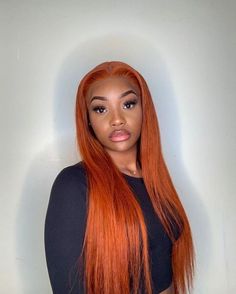 Hair: our Ginger 13x4 lace front wig 💕 Use code: MOM21 for 21% off 💲💲💲 𝐁𝐮𝐲 𝐍𝐨𝐰 𝐏𝐚𝐲 𝐋𝐚𝐭𝐞𝐫 𝐖𝐢𝐭𝐡 𝐊𝐥𝐚𝐫𝐧𝐚 𝐚𝐧𝐝 𝐐𝐮𝐚𝐝𝐩𝐚𝐲💫 Ponytail Sleek, Ponytail Weave, Hairstyles Sleek, Fake Hair Extensions, Girl Hairstyles Black, Ginger Wig, Beads Braids, Hairstyles For Black Women Natural, Black Women Natural Hair