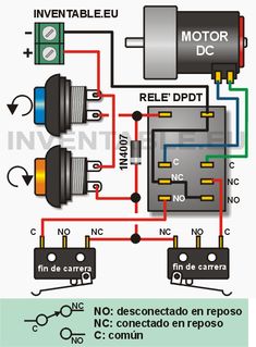 the wiring diagram for an electric vehicle