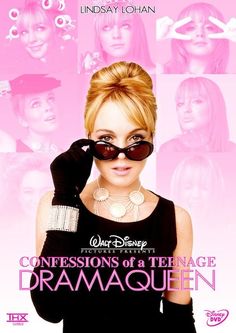 a poster for the movie confessionss of a teenage drama queen