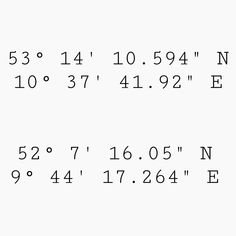 the numbers are written in black and white on a piece of paper that says,