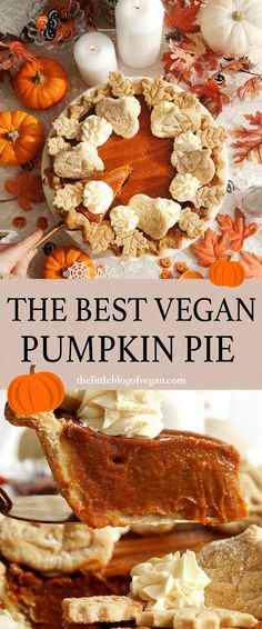 the best vegan pumpkin pie recipe for fall