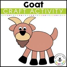 a goat craft activity for kids to make