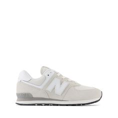 New Balance 574 Athletic Shoe - Little Kid - Nimbus Cloud New Balance Cloud White, New Balance Shoe, Nimbus Cloud, Trail Design, New Balance Style, Black Athletic Shoes, Outdoor Slippers, New Balance 574, Casual Athletic