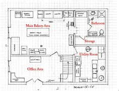 the floor plan for a small home