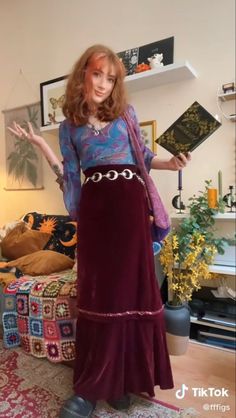 Phoebe Buffay Aesthetic, Marauders Outfits, Cottage Core Autumn, Whimsy Aesthetic, Whimsigoth Summer, 70s Fairy, Witch Aesthetic Outfit, Regular Outfits, Looks Hippie