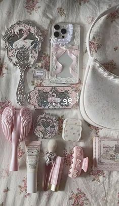 Wishlist Items Aesthetic, Coquette Skincare, Flower Knows Makeup, Flower Knows, Pretty Pink Princess, Princess Core, Pink Girly Things, Birthday Wishlist