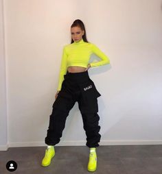 Neon Fashion, Tomboy Fashion, Sporty Outfits