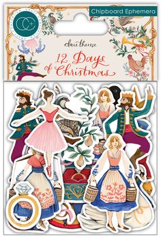 the 12 days of christmas stickers