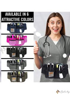 Bird in Bag - Professional Multiple Pockets Nursing Tool Waist Bag - Large Capacity Nurse Medical Bag for Multifunctional Use - Adjustable Multi-Insert Bag for Pet Medical Care, Outdoor Equipment, and Supplies Nurse Fanny Pack, Nurse Pouch, Nurse Tools, Tool Belt Pouch, Belt Organizer, Medical Bag, Nurse Bag, Nursing Accessories, Professional Bag