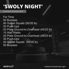 a black and white photo with the words,'swoly night'on it