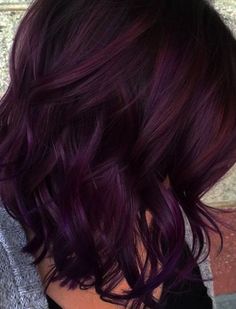 Mane Addicts How To Wear Blackberry Hair Color Trend - Mane Addicts Blackberry Hair Color, Blackberry Hair, Blackberry Hair Colour, Dark Red Hair Color, Dark Purple Hair, Mane Addicts, Cherry Hair