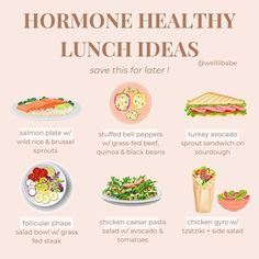 Womens Nutrition, How To Eat Healthy, Healthy Lunch Ideas, Healthy Lunches