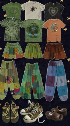 Hippie Boho Outfits, Silly Clothes, Unusual Clothes, Fairy Fashion, Vibe Clothes