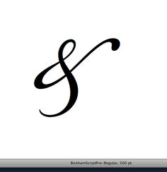 the letter s is made up of black letters and has an elegant design on it