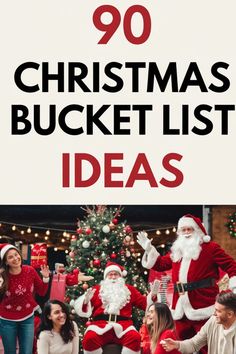 Christmas Bucket List Ideas Christmas Eve Bucket List, Magical Christmas Ideas, Christmas Ideas To Make, Best Bucket List, Christmas Bucket List, Christmas Bucket, Sustainable Christmas, Eco Friendly Christmas, Ultimate Christmas