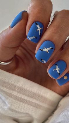 Seashell Nail Art, Vibrant Summer Nails, Summer Nails Coffin, Nail Art Paint, Nails Beach, Summer Nails Beach, Wow Nails, Beach Ideas