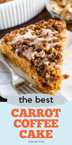 the best carrot coffee cake recipe