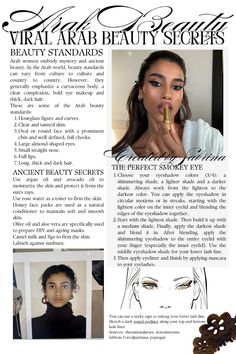 The Ultimate Viral Polish Beauty Secrets and Tips | Polish Beauty Guide | Beauty Routine | Beauty Standards   The Ultimate Viral Arab Beauty Secrets and Tips | Arab Beauty Guide | Beauty Routine  Viral Arab beauty tips and standards out of the heart of Arab culture. Arab beauty practices. Ancient beauty secrets. How to get the perfect smokey eye. Arab beauty standards.   #beautytips #beautyroutine #beautysecrets #lifehacks #beautyguide #girllifehacks #beautyfulwomen #worldwidebeauty #personalhygiene #arabbeauty #arabbeautytips #arabbeautysecrets #skincare #haircare #attitude #perfume #signaturescent #haircare #nailcare #brown #darkbrown  Created by Sabrina. 🤎 With much love! 🐆 For credit, removal or reposting DM. Give credits! Ancient Beauty Aesthetic, Arab Beauty Secrets, Ancient Beauty Secrets, Arabic Lifestyle, Model Beauty Secrets