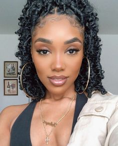 Best Crochet Hair, Cabello Afro Natural, Curly Crochet Hair Styles, Marley Hair, Faux Locs Hairstyles, Twist Braid Hairstyles, Hair Twist Styles, Crochet Braids Hairstyles, Girls Hairstyles Braids