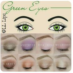 Make Up Yeux, Hair Green Eyes, Girl With Green Eyes, Senegence Makeup, Makeup For Hazel Eyes, Hooded Eye Makeup