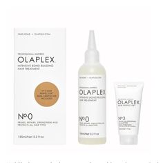 olaplex 0 Oplex Hair Products, Oplex Hair, Hair Products For Damaged Hair, Aveda Shampoo, Products For Damaged Hair, Skincare And Haircare, Lifeless Hair, Hair Repair, Hair Care Routine