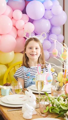 Easter Party Ideas Bunny Plates