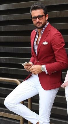 Best Casual Shirts, Blazer Outfits Men, Mode Tips, Mens Fashion Blazer, Mens Fashion Smart, Fashion Suits For Men, Mens Fashion Classy, Mens Fashion Casual Outfits, Stylish Mens Outfits