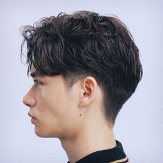 Men Back Haircut, Taper Fade Haircut Asian Men, Foxtail Haircut Men, Men’s Chin Length Hair, 2block Haircut Men, Asian Haircut Men Undercut, Men Haircut Asian, Asian Mid Length Hair, Textured Middle Part