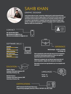 an info sheet with different types of data