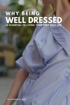 So you want to design a life well lived? While meditation, morning routines, and every other personal development practice will help. Don't overlook or underestimate the power of style. Here is why being a well-dressed woman is essential to living your ve Joanne The Scammer, A Life Well Lived, Dressing Well, Morning Routines, Living Your Best Life, New Years Eve Outfits, Life Well Lived