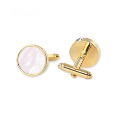 Elevate your style with our Copper Imitation Mother-of-Pearl Acrylic Cufflinks. Made from high quality materials, these cufflinks add a touch of sophistication to any outfit. The copper and mother-of-pearl design exudes elegance, making them the perfect accessory for any occasion. Show your attention to detail and stand out from the crowd with these stylish cufflinks. Tarnish proof Water proof Sleep / Nap proof Safe for sensitive skin Wear it while working out &showering Designed to wear 24/7 If there is no stock, the product will take 60 days to produce Please leave your usual email address and phone number for order contact There is a discount code on the store homepage, limited to one time per person, welcome to use SKU：AN24072209 Sun And Moon Rings, Personalized Tie, Flat Back Earrings, Pearl Design, Gold Brooches, Feather Necklaces, Gold Bracelet Chain, Rose Gold Jewelry, Blue Zircon