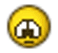 an image of a pacman emoticure on a white background