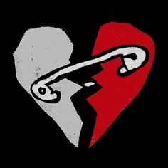 ♛☼ pin:: @queenmiti ☾♛ 5sos Logo, 5sos Tattoo, Safety Pin Tattoo, Second Of Summer, Emo Scene, Red Aesthetic, 5 Seconds Of Summer, 5 Seconds, Heart Tattoo